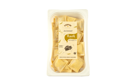 Ravioli cu ricotta și trufe